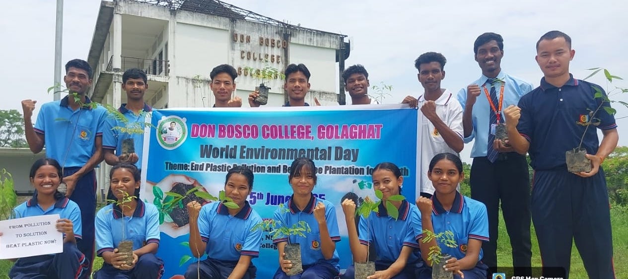 Don Bosco College Observes World Environment Day