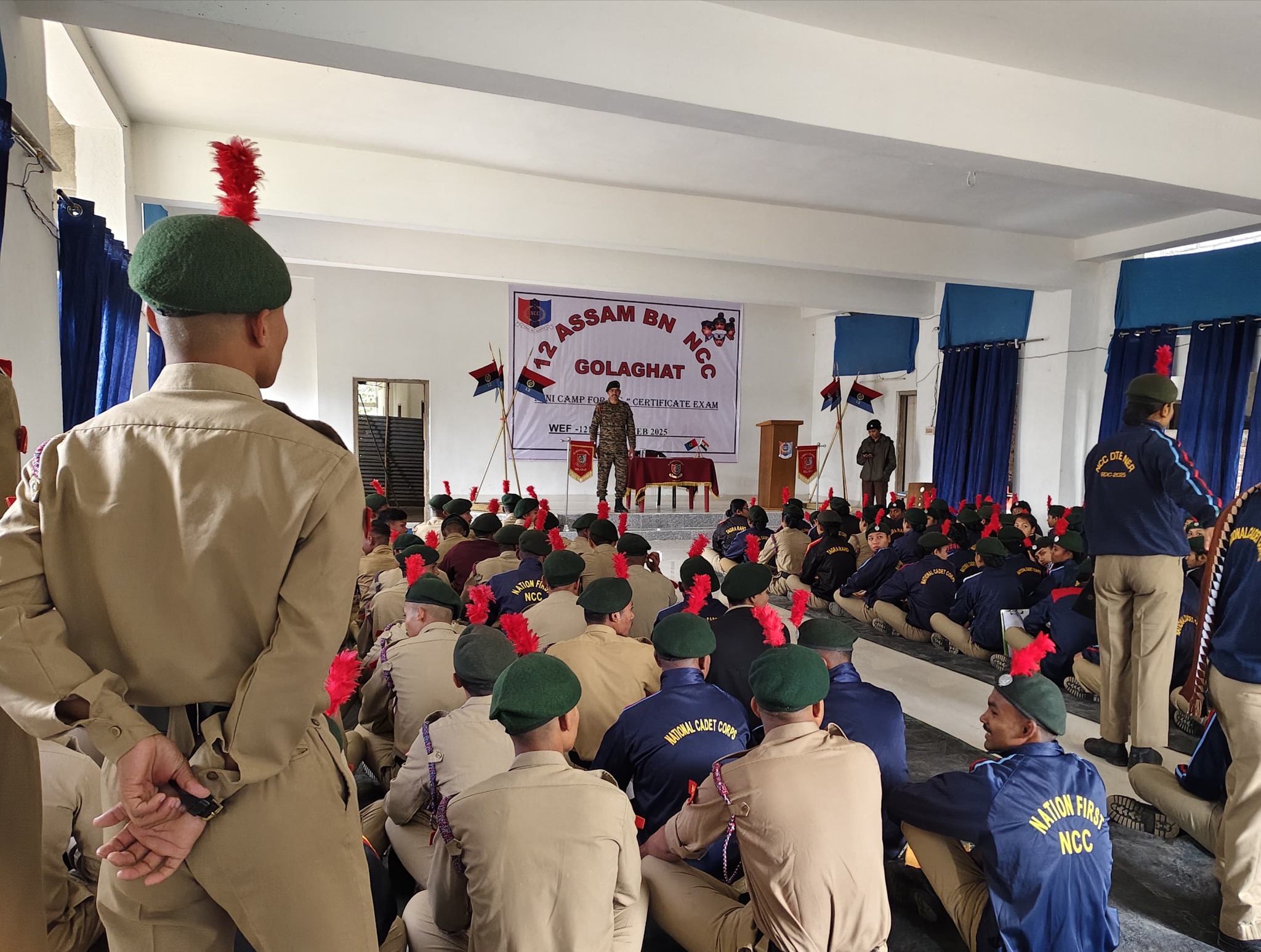 DBCG- NCC Mini Camp - Rashtriya Kritigyata Evam Jagrookta Yojana