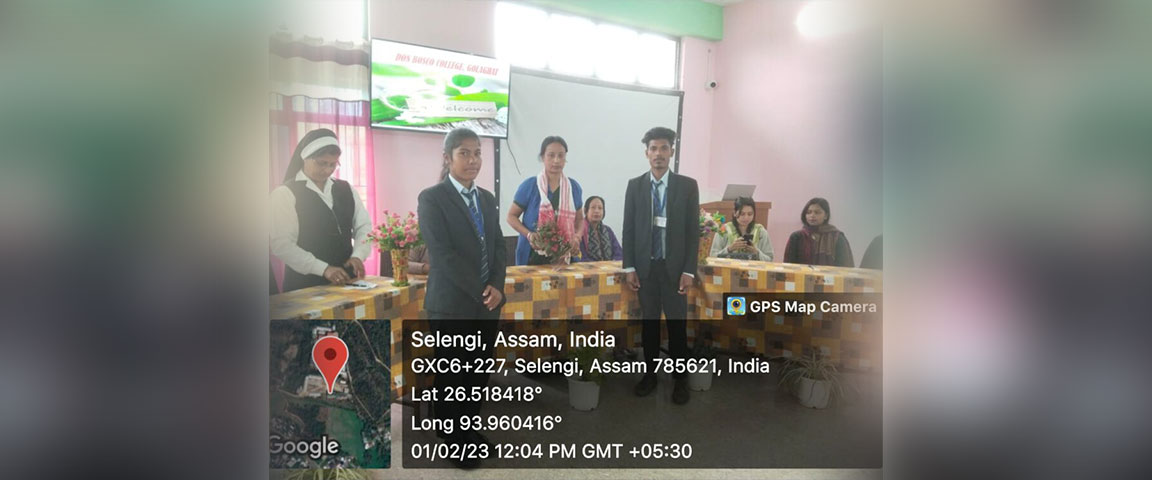 The Faculty of Education Department of Debraj Roy College visited Don Bosco College