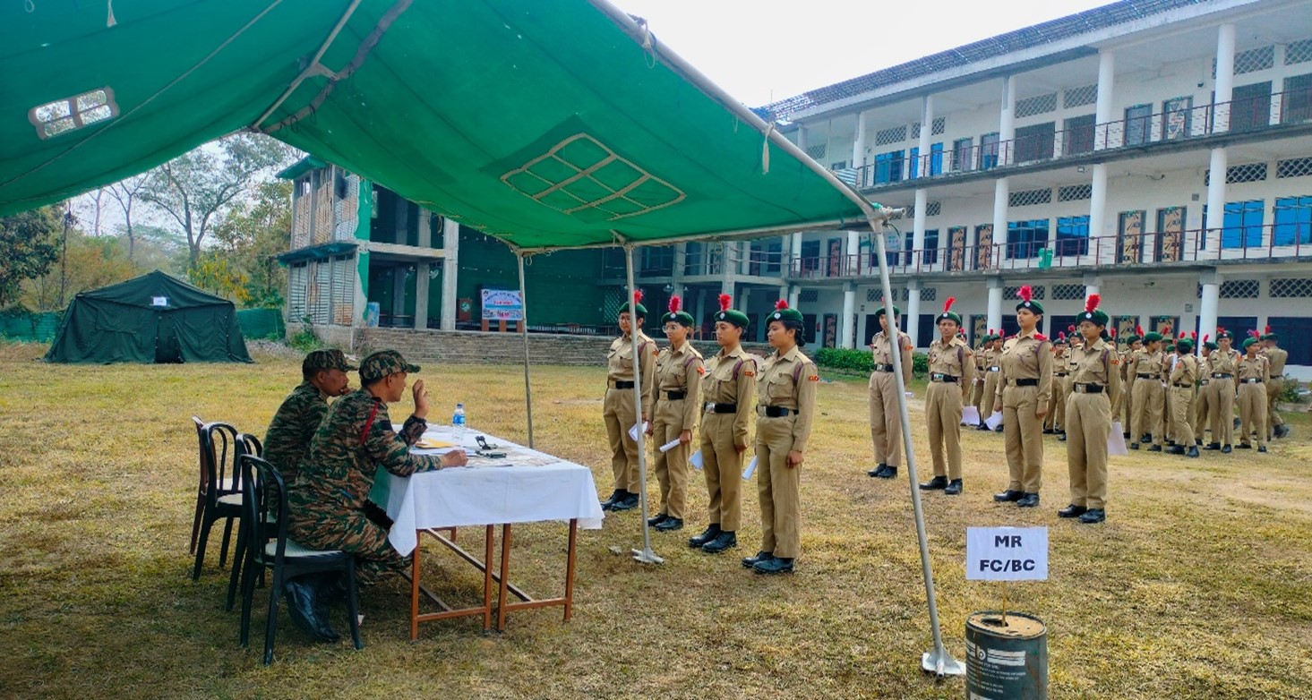 Three days mini camp was organized by 74th Assam Girls (I) COY